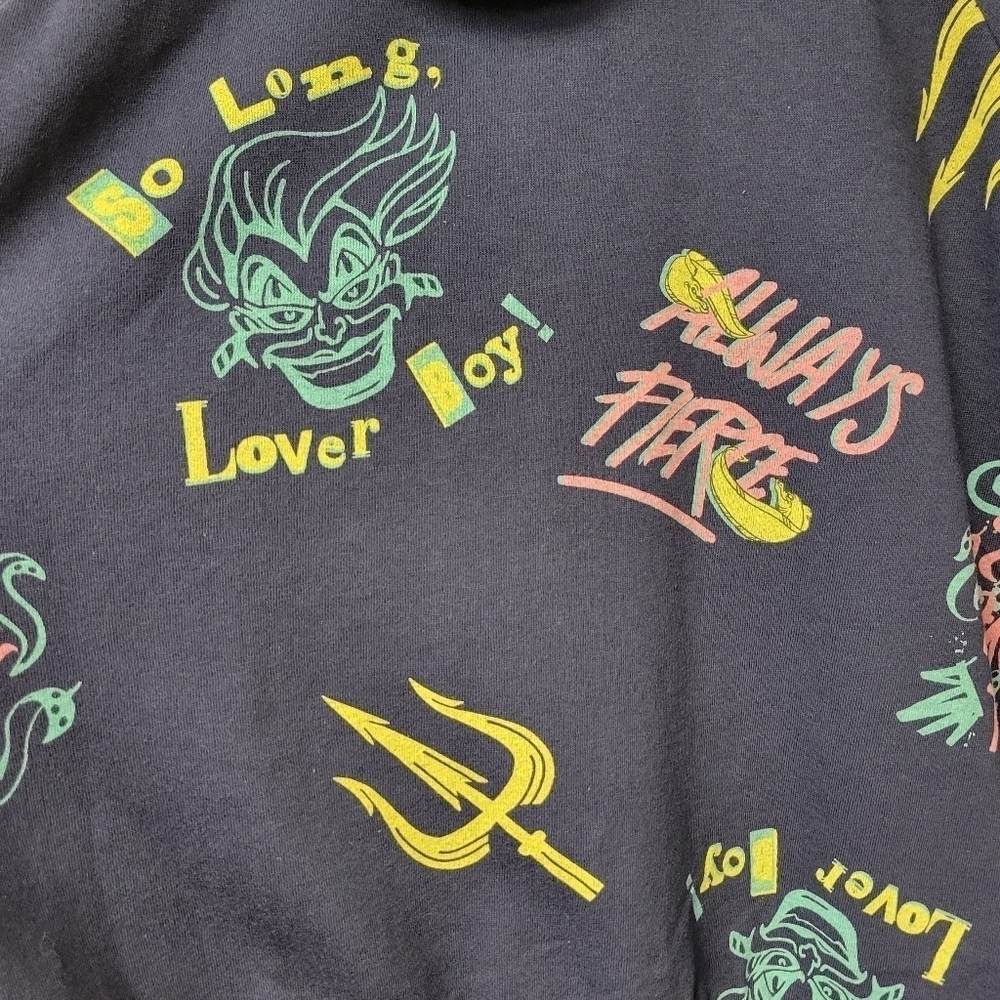 Torrid Disney Villain Antivday Ursula Hoodie Jacket Blue 2X - Picture 5 of 8